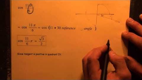 #167 Finding Function Values Using Radian Measure