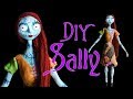 Sally Inspired (Poseable) Doll - Polymer Clay Sculpture Tutorial - The Nightmare Before Christmas