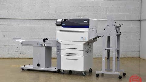 Formax ColorMax T5 Digital Color Printer w/ Conveyor/Feeder/Sheet Tray