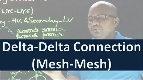 Three phase transformer#Delta Delta connection