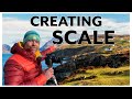 How to create scale in landscape photography tips and techniques