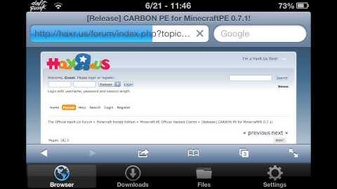 How to Install Carbon PE- Hacked Client -Mod Menu- Minecraf
