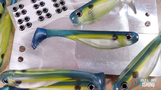 NEW Angling Ai G-4 Swimbait Mold; Lure Making Tutorial 