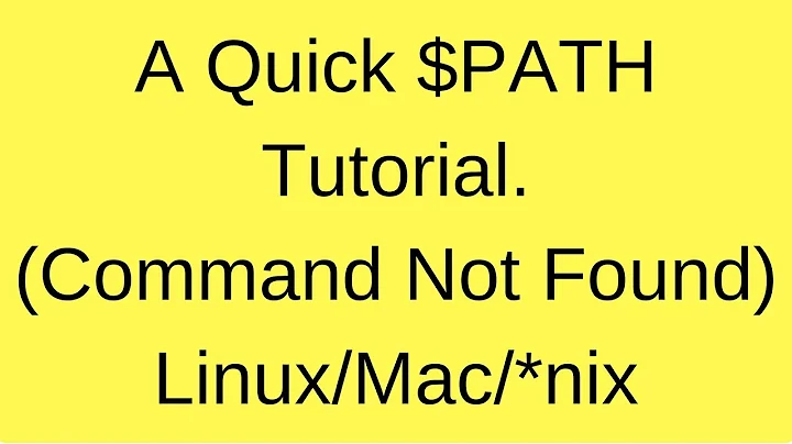 Linux add to $PATH: Fix "command not found" error (Linux & Mac)