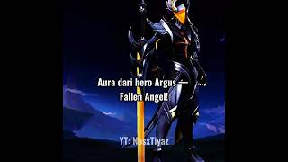 Aura dari hero Argus — Fallen Angel! #mobilelegends #mlbb #shorts