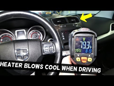 heater-blows-cold-when-driving-the-car,-hot-when-idles