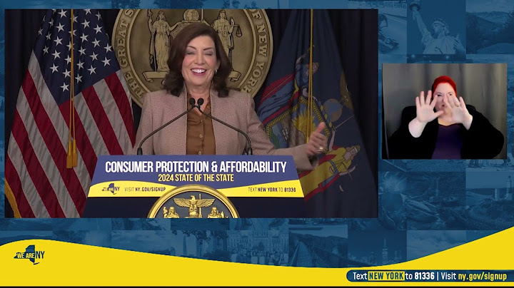 Governor Hochul Unveils First Proposal of the 2024 State of the State