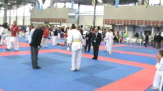 WTKA World Karate Championships 2009 | junior mens | shubo sanbon | Final