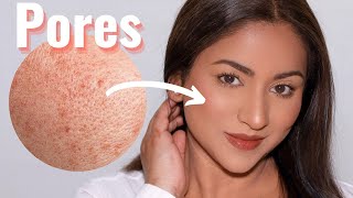 How to Make Your Pores DISAPPEAR With Makeup! screenshot 4