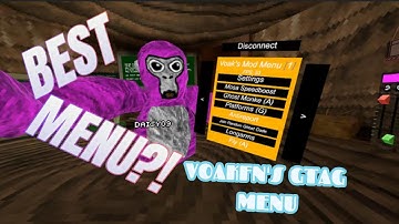 I made MY own GORILLA TAG MOD MENU!!