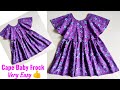 Cape Baby Frock Cutting and Stitching