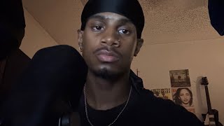 ASMR Mouth Sounds + Spit Painting 