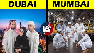 Dubai vs Mumbai City Comparison in Hindi #shorts