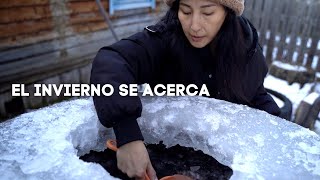 Vivir solo en las Tierras Salvajes de Siberia | El invierno se acerca