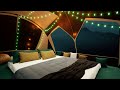 🎧 Fall Asleep with Windy Rain in This Relaxing Tent | Ambient Noise for Sleeping or Relaxation