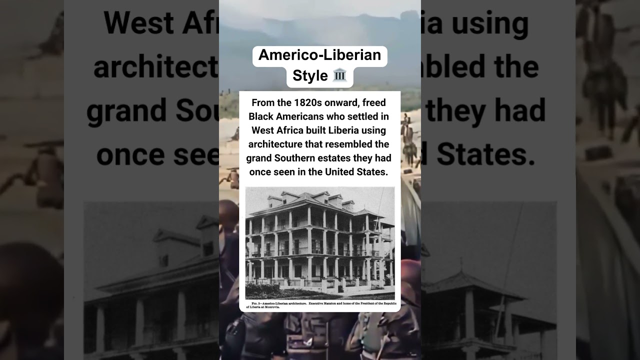 Americo-Liberian Style 🏛️