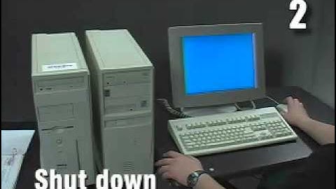 How to Connect Two Computers to One Monitor