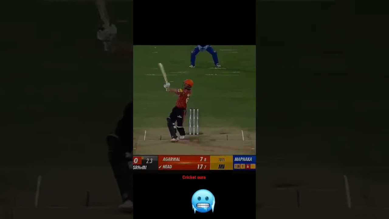 Travis head 24 ball 62 run srh cricket aura