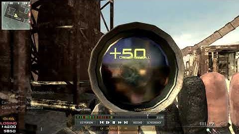 Modern Warfare 3 MSR Quad Feed