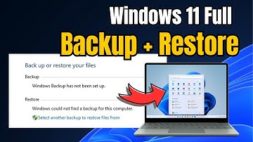 How to FULL BACKUP Windows 11 OS and Restore Windows 11 Backup (Step by Step) 2024