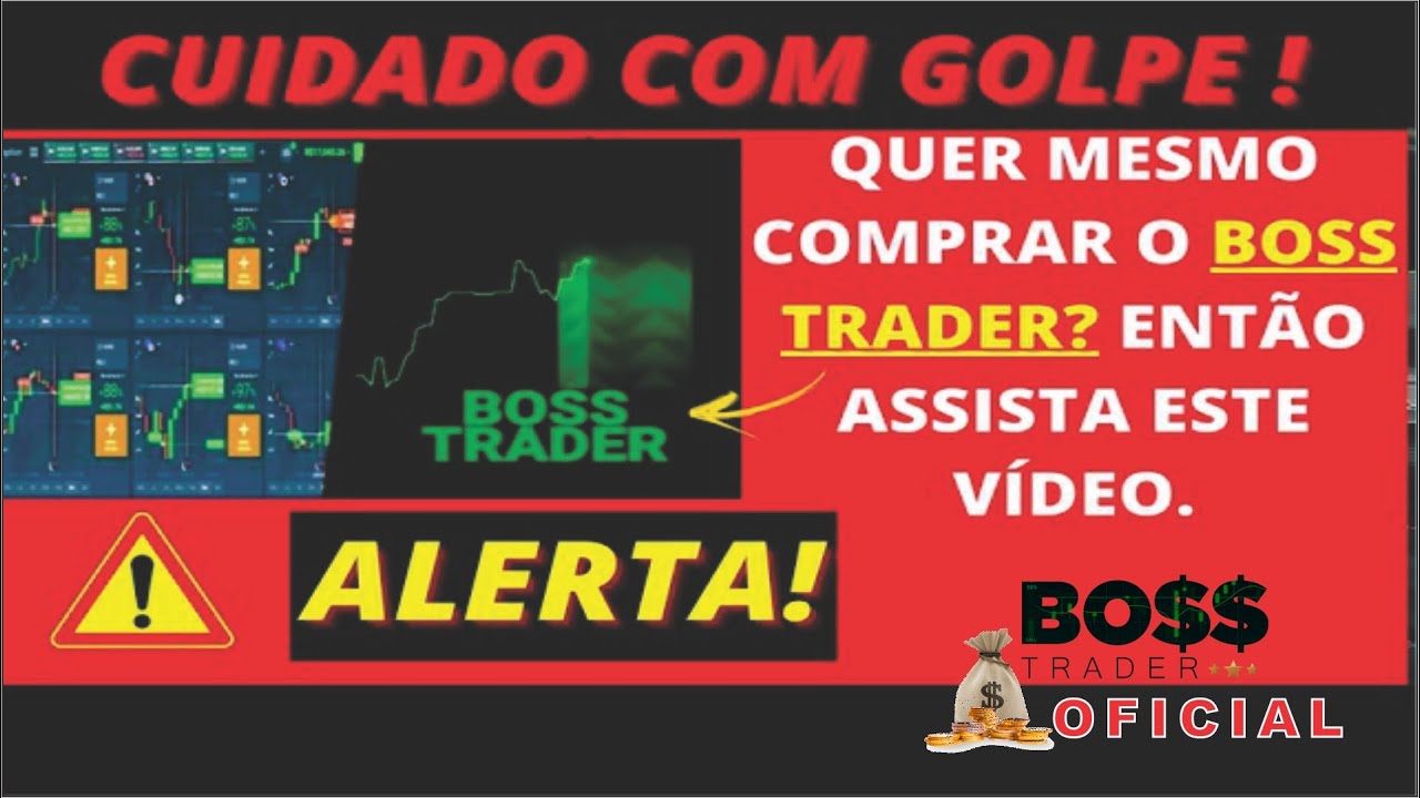 Boss Trader Funciona? É Bom? Cuidado com o GOLPE no IQ Option.