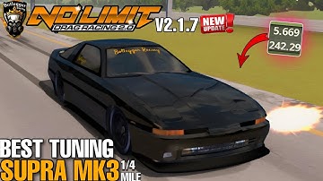 Fastest Supra Mk3 tuning 5.6 second in 1/4 Mile no limit drag racing 2 v2.1.7