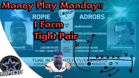 Coin Up Winner! IForm Tight Pair mini scheme! Madden 16