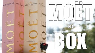 MOET CHANDON BOX CHAMPAGNE - YouTube