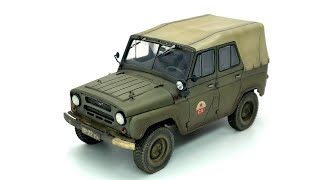 УАЗ-469 Звезда 1/35, UAZ-469 Zvezda 1/35