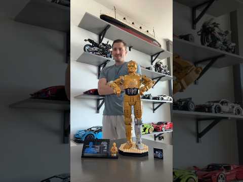 Building the C-3PO Lego! #lego #starwars #bmw #shopping #mall #m8 #asmr #asmrsounds