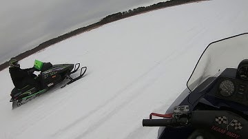 CRAZY SHOW SUPER MOD SLED & 79 CENTURION 650