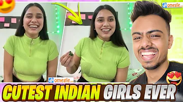 OMEGLE IS BACK😍- I FOUND THE CUTEST INDIAN GIRL ON OME TV😍💖| FUNNIEST OMEGLE EVER | Its Kunal