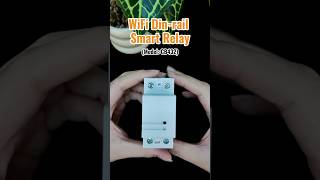 WiFi din rail relay with power monitoring-CB432
