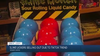 Slime lickers selling out due to Tik Tok fame