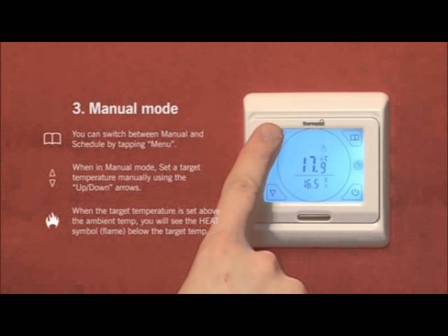 Thermo Touchscreen Thermostat Easy Setup Guide 