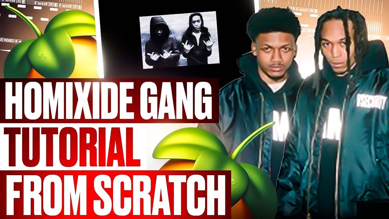 How To Make a HOMIXIDE GANG Type Beat FROM SCRATCH YouTube