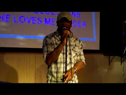 Charles Thomas singing Two of a Kind (by Garth Bro...