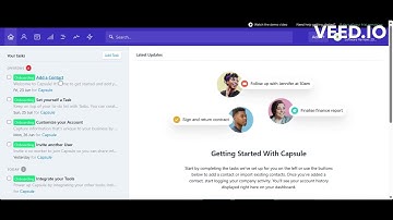 Capsule - CRM Dashboard | Sonary