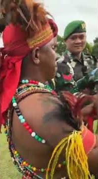 Pemakaian Kain Berang Bagi Tentara Kabaresi 731 Untuk Berangkat ke sudan, Libanon