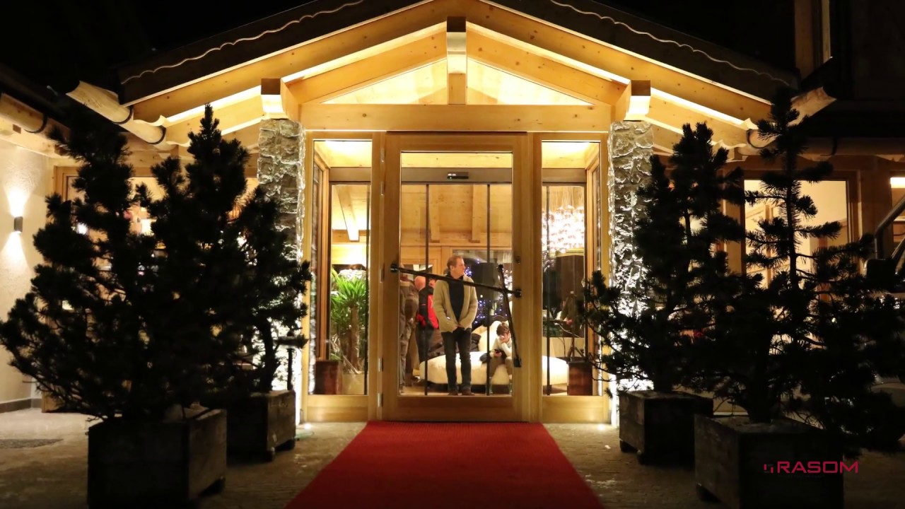 Cortina: inaugurato dolomiti lodge alverà rasom wood technology ... Rasom wood technology