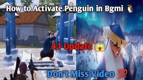 I Got Ninja Penguin🐧 In Pubg/Bgmi 4.1 Update🔥 
