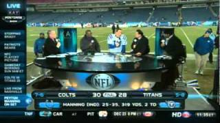 Peyton Manning on NFL Network Post-Game Set