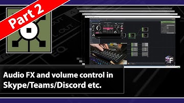 TouchDesigner - Adding FX and volume control to voice chat