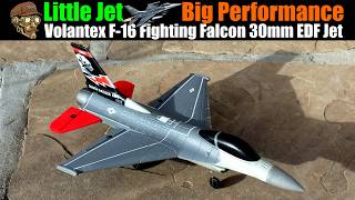 Little Jet! Big Performance! Volantex F-16 Brushless 30mm EDF Jet Includes Everything You Need!