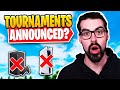 Tournaments Announced | No Solos and No Console Prize Pool