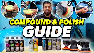 What's the difference between a compound and a polish for your car? Chemical Guys