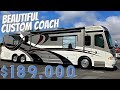 Beautiful Custom Country Coach Intrigue Awesome Light Colors!