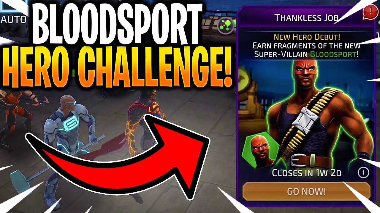 *NEW* BLOODSPORT HERO CHALLENGE (FULL?)! - DC Legends