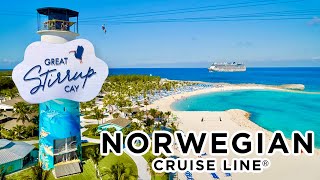 NCL’s Great Stirrup Cay! Norwegian Cruise Line’s Private Island Full Tour!