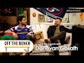 Donovan goliath on off the bench with glen bidermanpam